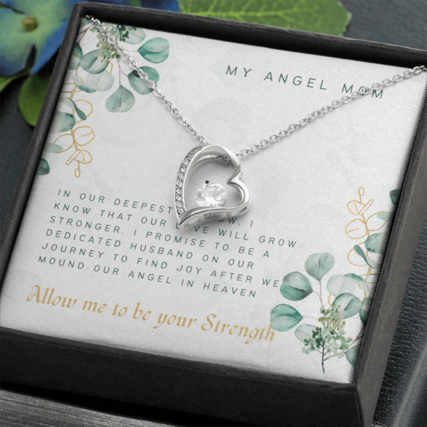My Angel Mom, Allow Me To Be Your Strength,A gift for a Grieving Mom, Friend In Deep Sorrow, a Grieving wife, Mother of your child, precieux belle