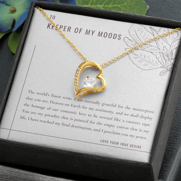 To Keeper Of My Moods, Love Your True Desire - A special Gift for your spouse, life partner, wife, girlfriend