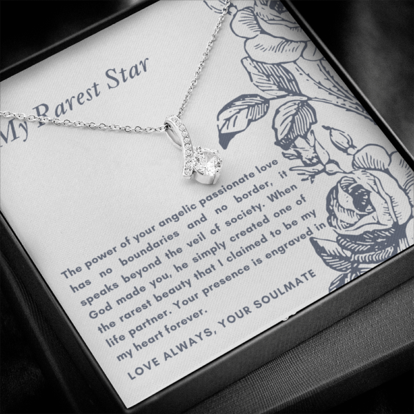 To My Rarest Star, Love Always, Your Soulmate - A special Gift for your spouse, life partner, wife, girlfriend