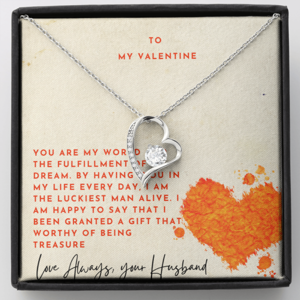 To My Valentine, Love Always your husband - A special gift for your spouse, life partner, wife, girlfriend, Precieux belle, precieux gift, precieux desire,
